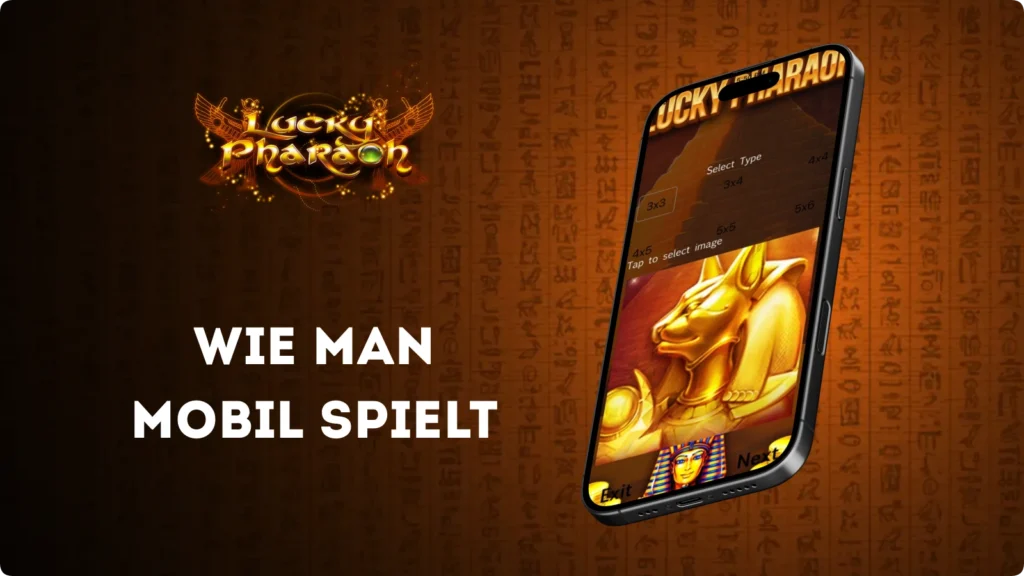 How to play Lucky Pharaoh mobile